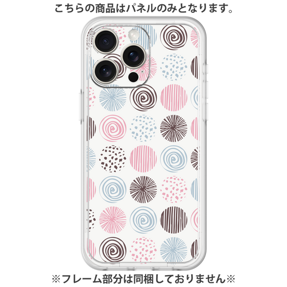 Premium Panel［ Nordic Circle - Pink ］