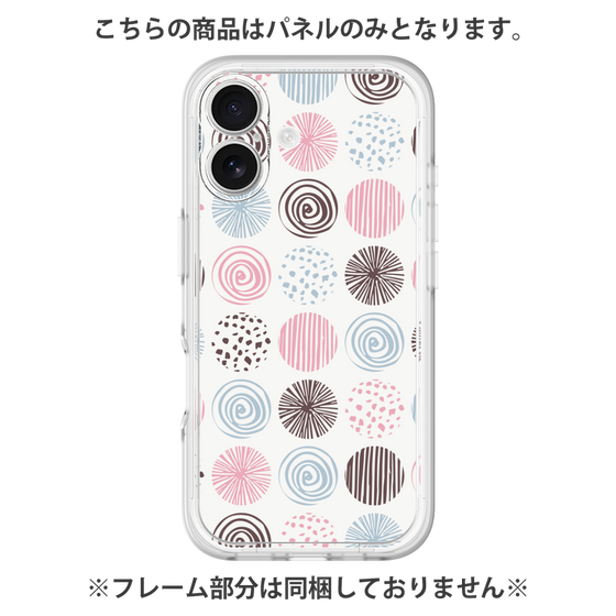 Premium Panel［ Nordic Circle - Pink ］