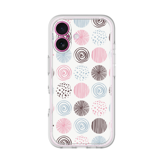 Premium Panel［ Nordic Circle - Pink ］