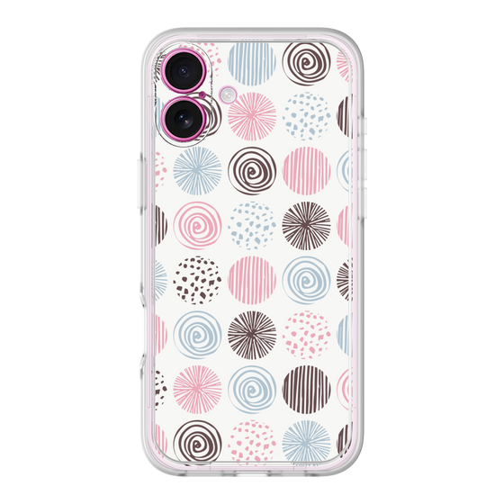 Premium Panel［ Nordic Circle - Pink ］