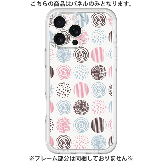 Premium Panel［ Nordic Circle - Pink ］