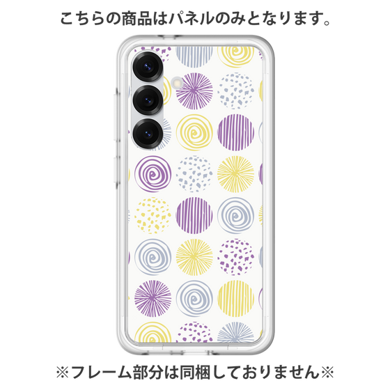 Premium Panel［ Nordic Circle - Purple ］