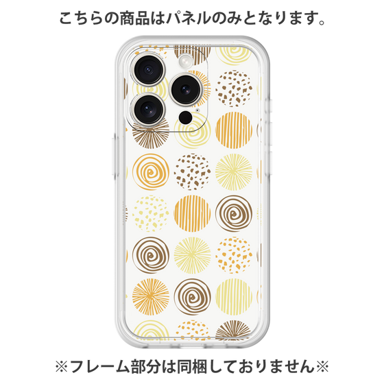 Premium Panel［ Nordic Circle - Orange ］