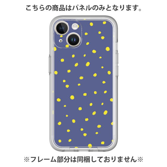 Premium Panel［ Drawing Dot - Navy ］