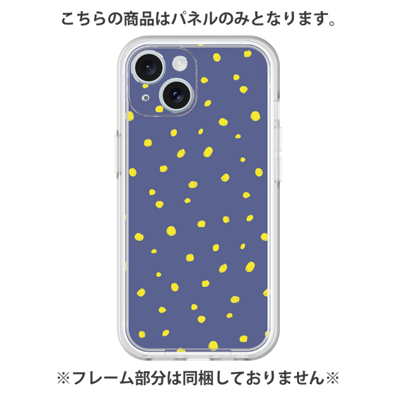 Premium Panel［ Drawing Dot - Navy ］