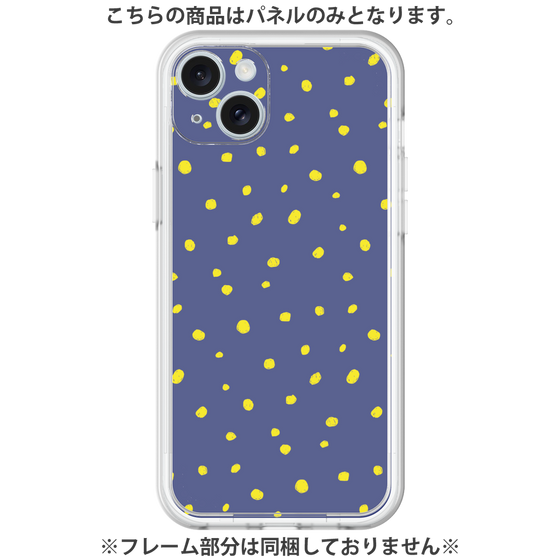 Premium Panel［ Drawing Dot - Navy ］