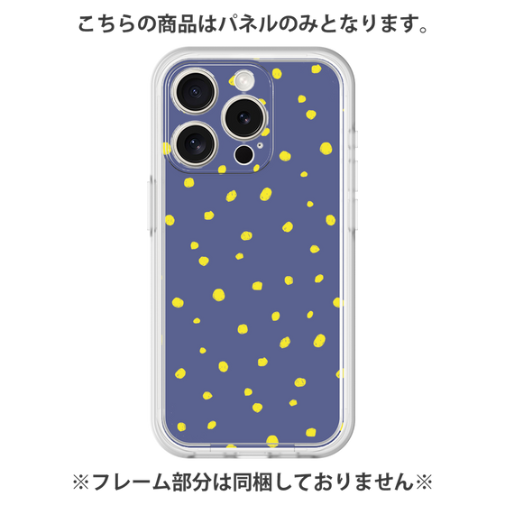 Premium Panel［ Drawing Dot - Navy ］