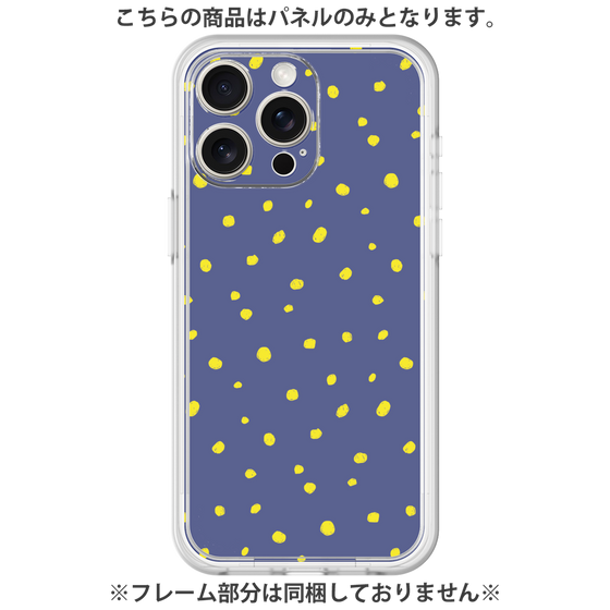Premium Panel［ Drawing Dot - Navy ］