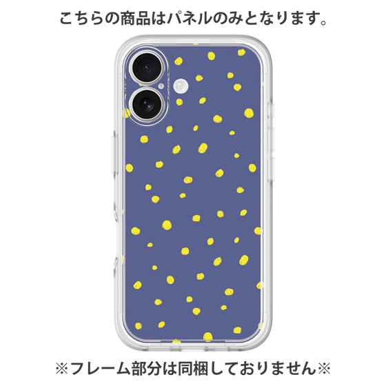 Premium Panel［ Drawing Dot - Navy ］