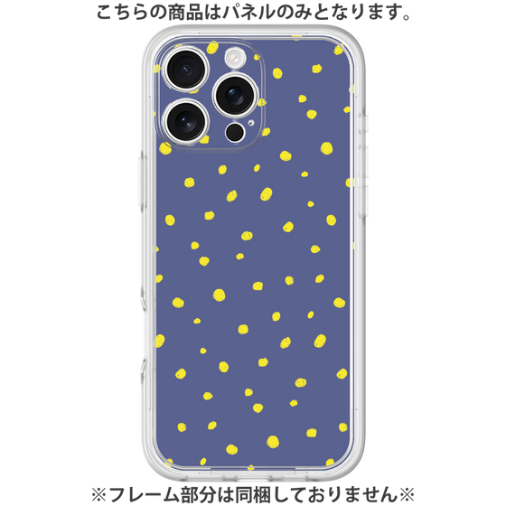 Premium Panel［ Drawing Dot - Navy ］