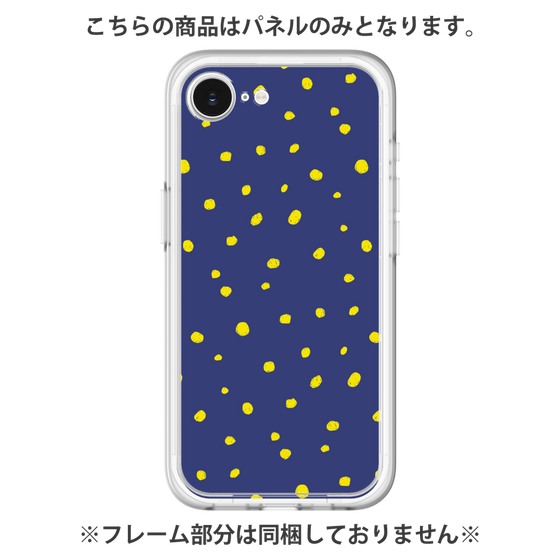 Premium Panel［ Drawing Dot - Navy ］
