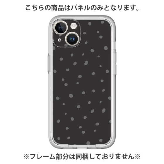 Premium Panel［ Drawing Dot - Black ］