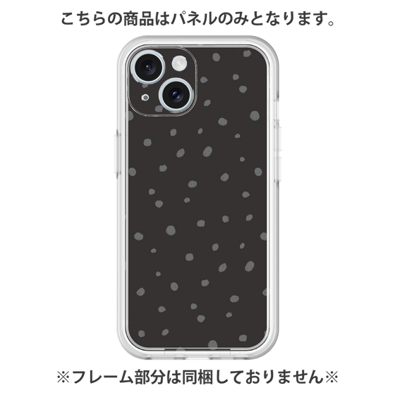 Premium Panel［ Drawing Dot - Black ］