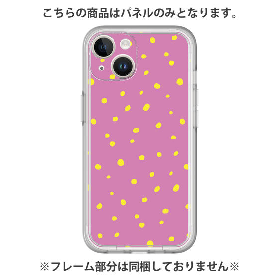Premium Panel［ Drawing Dot - Pink ］