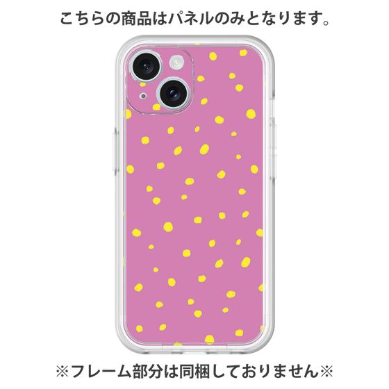 Premium Panel［ Drawing Dot - Pink ］