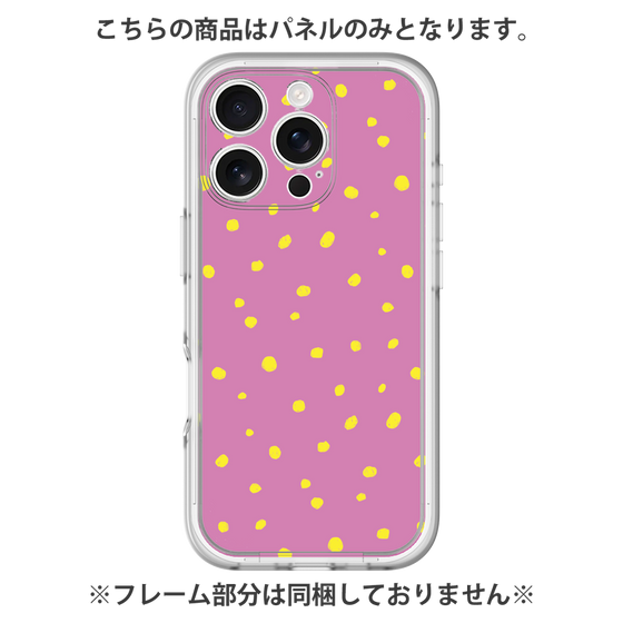 Premium Panel［ Drawing Dot - Pink ］