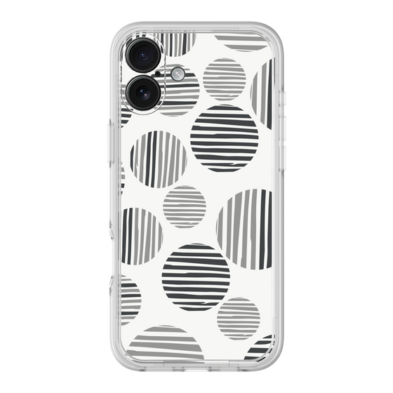 Premium Panel［ Nordic Dot - Black ］