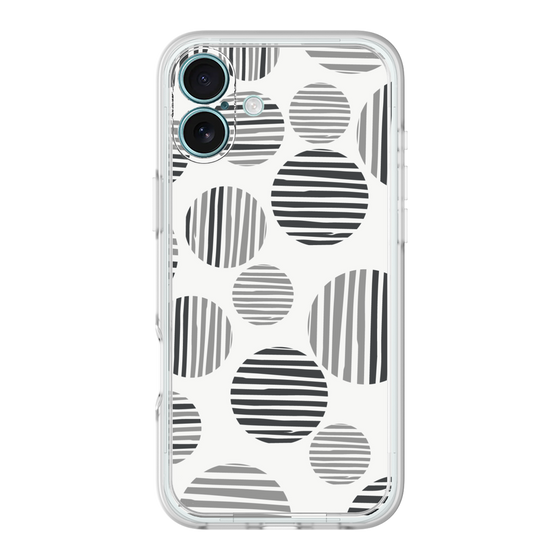 Premium Panel［ Nordic Dot - Black ］