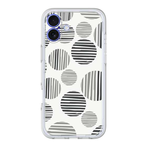Premium Panel［ Nordic Dot - Black ］