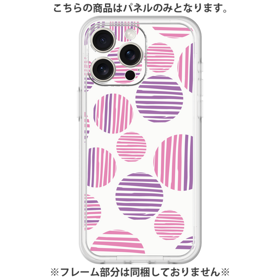 Premium Panel［ Nordic Dot - Pink ］