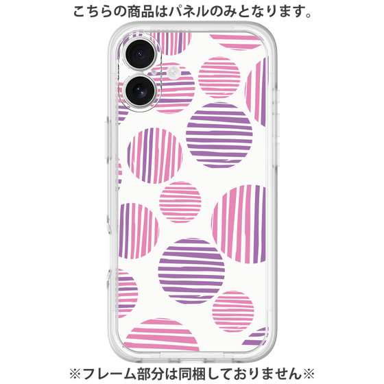 Premium Panel［ Nordic Dot - Pink ］