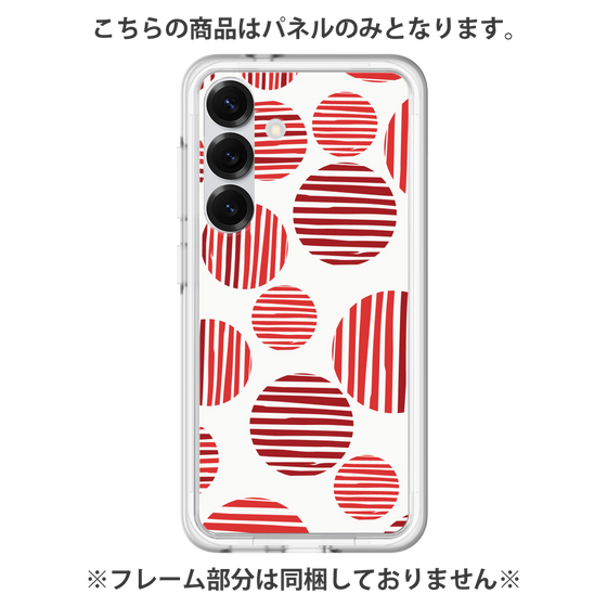 Premium Panel［ Nordic Dot - Red ］