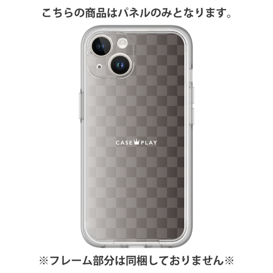 Premium Panel［ CASEPLAY Check - Black ］