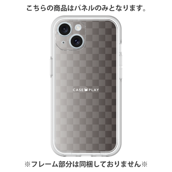 Premium Panel［ CASEPLAY Check - Black ］