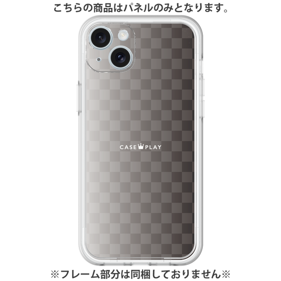 Premium Panel［ CASEPLAY Check - Black ］