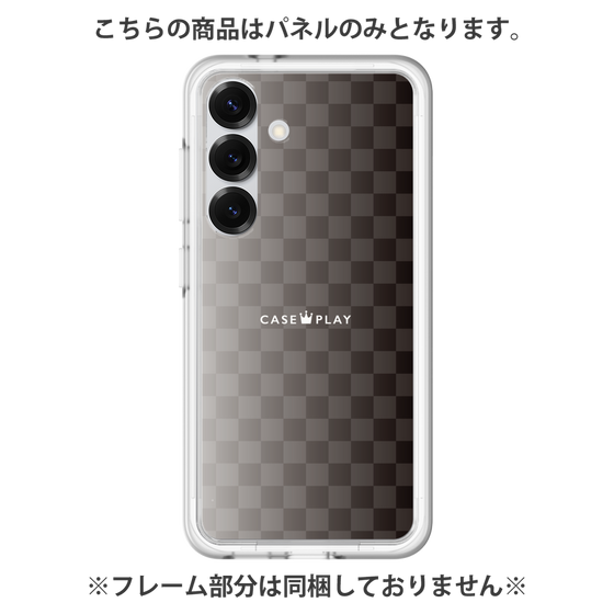 Premium Panel［ CASEPLAY Check - Black ］