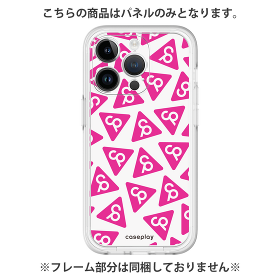 Premium Panel［ Original - CASEPLAY Logo Mark - Pink ］