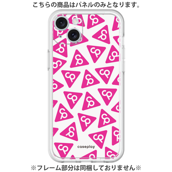 Premium Panel［ Original - CASEPLAY Logo Mark - Pink ］