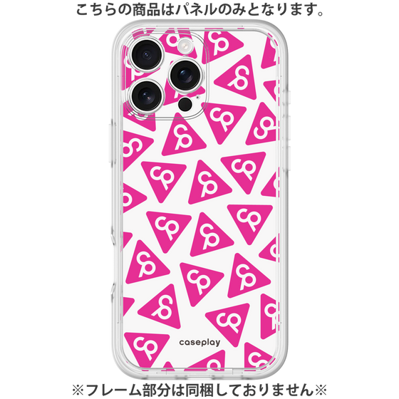 Premium Panel［ Original - CASEPLAY Logo Mark - Pink ］