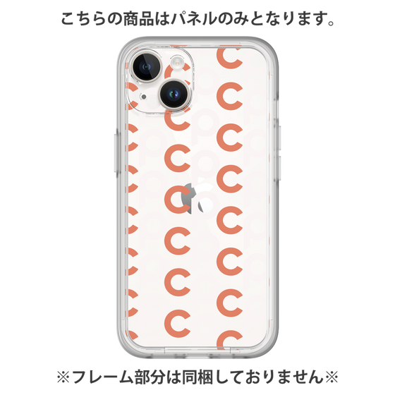Premium Panel［ Original - CASEPLAY Initial All-over Pattern - Orange ］