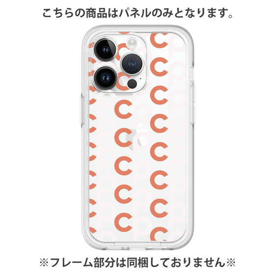 Premium Panel［ Original - CASEPLAY Initial All-over Pattern - Orange ］