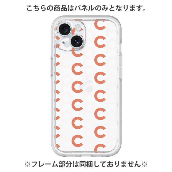 Premium Panel［ Original - CASEPLAY Initial All-over Pattern - Orange ］