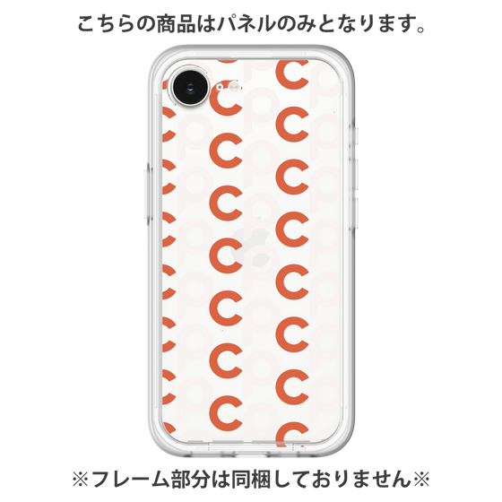 Premium Panel［ Original - CASEPLAY Initial All-over Pattern - Orange ］