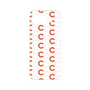 Premium Panel［ Original - CASEPLAY Initial All-over Pattern - Orange ］