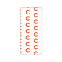 Premium Panel［ Original - CASEPLAY Initial All-over Pattern - Orange ］