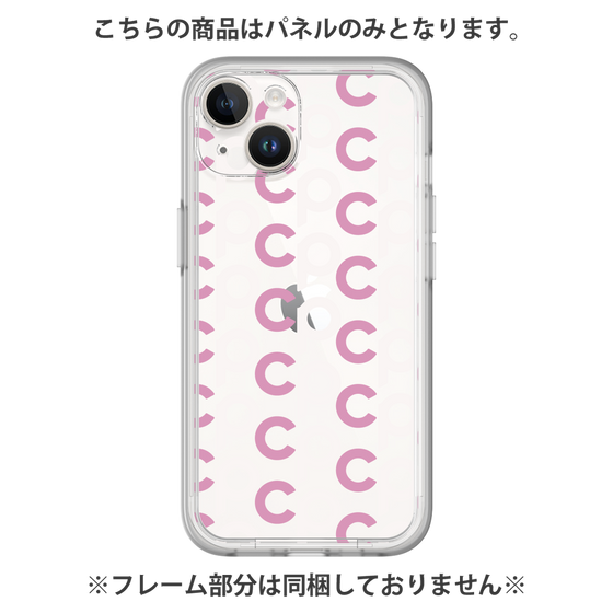 Premium Panel［ Original - CASEPLAY Initial All-over Pattern - Pink ］