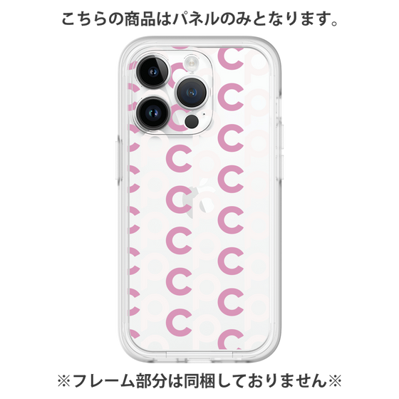 Premium Panel［ Original - CASEPLAY Initial All-over Pattern - Pink ］
