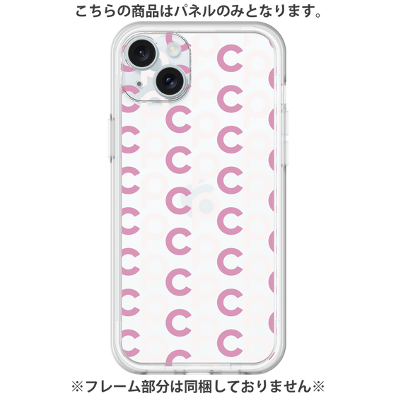 Premium Panel［ Original - CASEPLAY Initial All-over Pattern - Pink ］