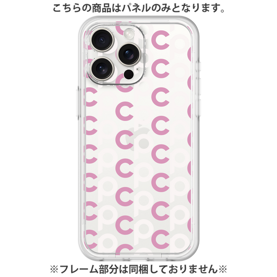 Premium Panel［ Original - CASEPLAY Initial All-over Pattern - Pink ］