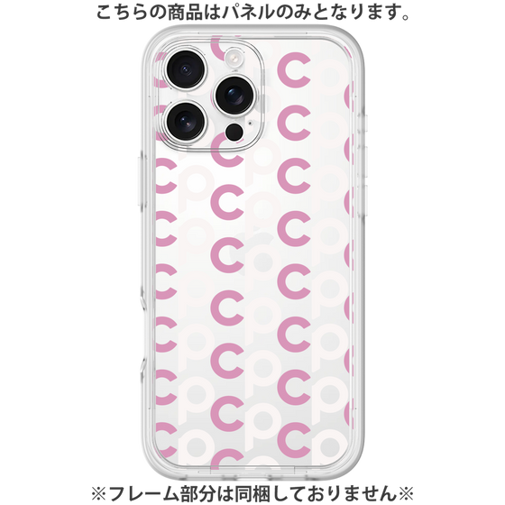 Premium Panel［ Original - CASEPLAY Initial All-over Pattern - Pink ］