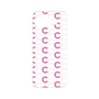 Premium Panel［ Original - CASEPLAY Initial All-over Pattern - Pink ］