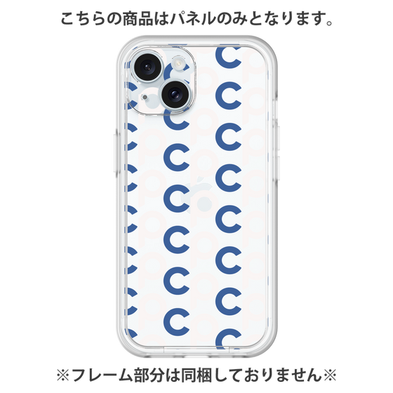 Premium Panel［ Original - CASEPLAY Initial All-over Pattern - Navy ］