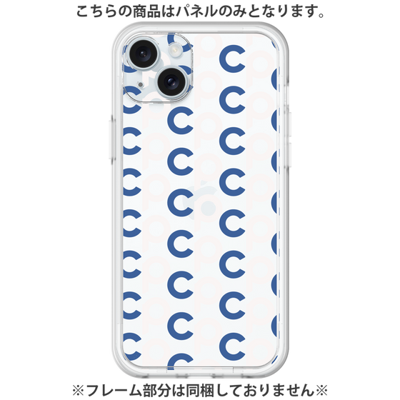 Premium Panel［ Original - CASEPLAY Initial All-over Pattern - Navy ］