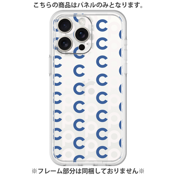 Premium Panel［ Original - CASEPLAY Initial All-over Pattern - Navy ］