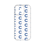 Premium Panel［ Original - CASEPLAY Initial All-over Pattern - Navy ］