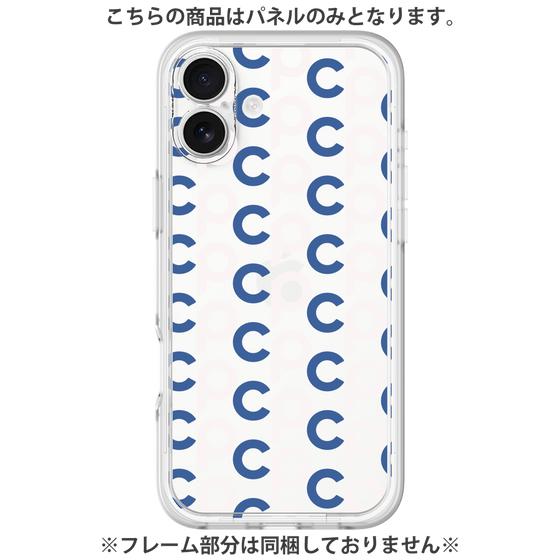 Premium Panel［ Original - CASEPLAY Initial All-over Pattern - Navy ］